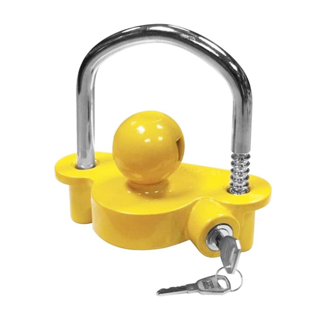 Serrure de verrouillage d'attelage Anti-vol | Pièces de remorque remorquage Ball caravane Camping remorque antivol, accessoires de remorque antivol