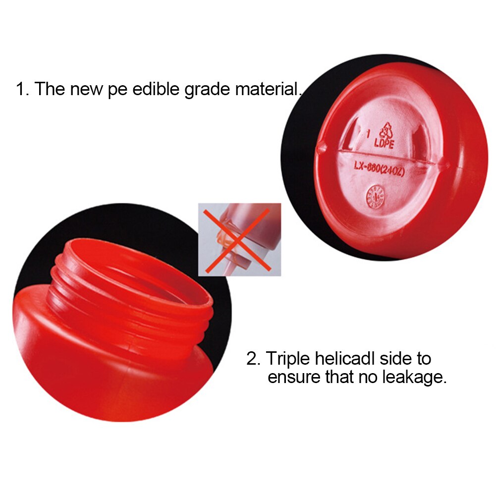 8/12/16/24/32oz Kitchen Squeeze Bottle Olive Oil Dispensing Bottles Condiment Sauce Vinegar Ketchup Dispenser Kitchen Gadget