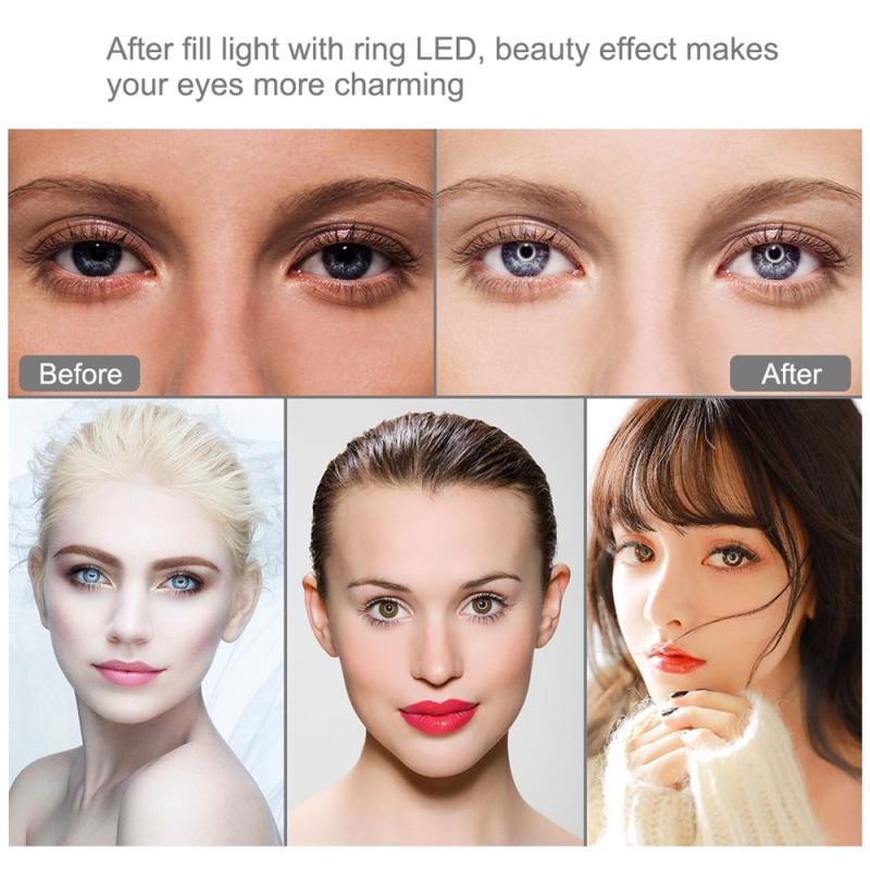 4,7 Zoll 12cm 421b USB LED Ring Rekord Fotografie Video Licht Für draussen-einstellen Foto Licht/Füllung Licht drinnen/Porträt