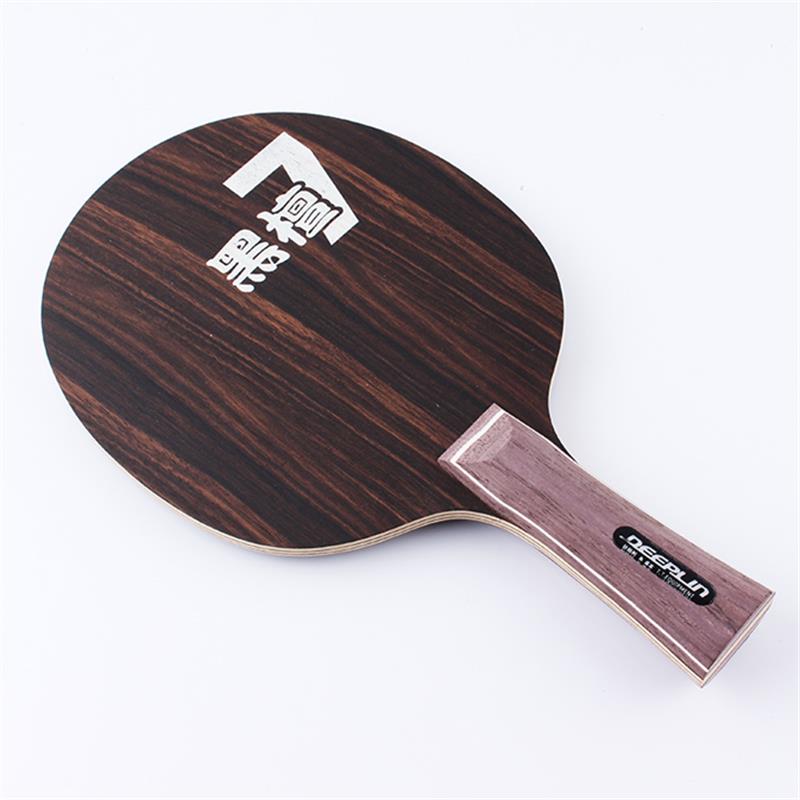 Original Deeplin Ebony 5 Ebony 7 Table Tennis Blade Table Tennis Racket Offensive Arc Ping Pong Blade: Ebony 7 long