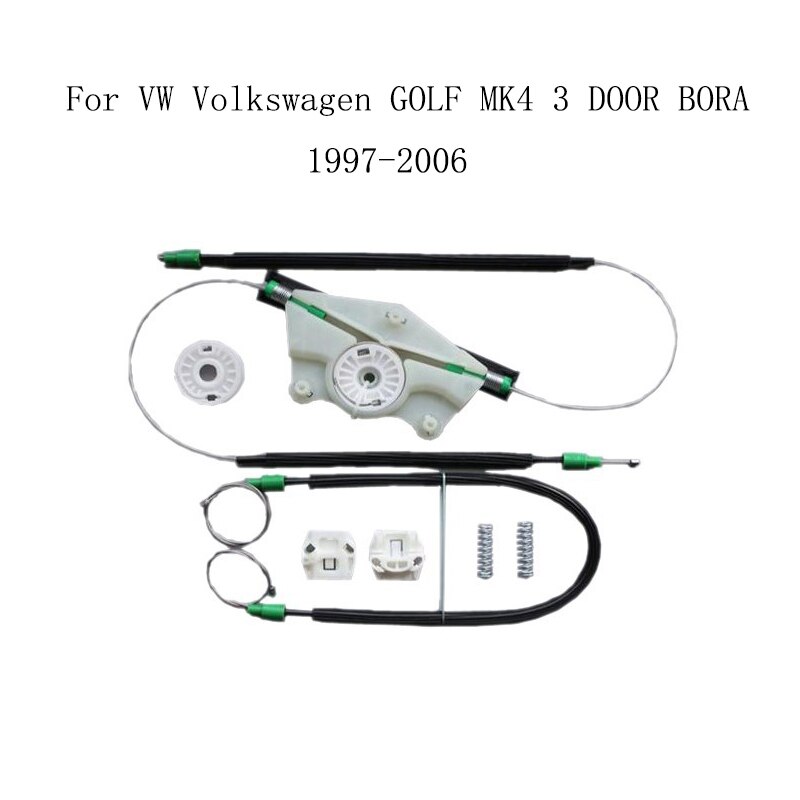 Voor Volkswagen Vw Golf 4 Vi 2/3 Deur Bora 1997-2006 Power Elektrische Auto Window Regulator Venster Lifter Reparatie set Rechtsvoor