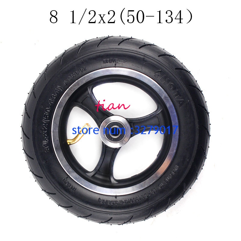 Good 8 1/2x2(50-134) Trye Wheel for Gas Scooter Electric Scooter Kid Gas/eletric Scooter, Pram Stroller