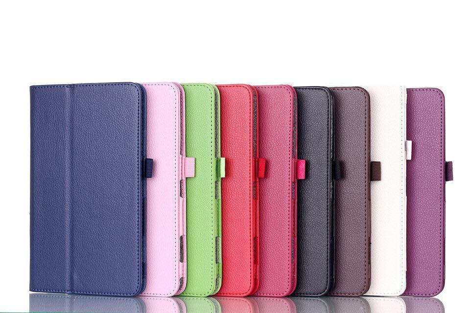 Voor Samsung Galaxy Tab3 Lite 7.0 T110 T111 T113 T116 7 Inch Tablet Pu Leather Folding Folio Case Stand Cover SM-T113NU Gevallen