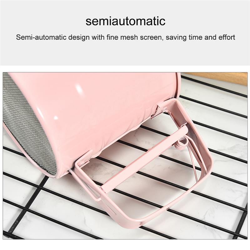 Kapmore 1 Pc Zeefje Creatieve Handmatige Roestvrij Staal Meel Zeef Bakken Tool Mesh Zeef Bakken Tools Voor Keuken