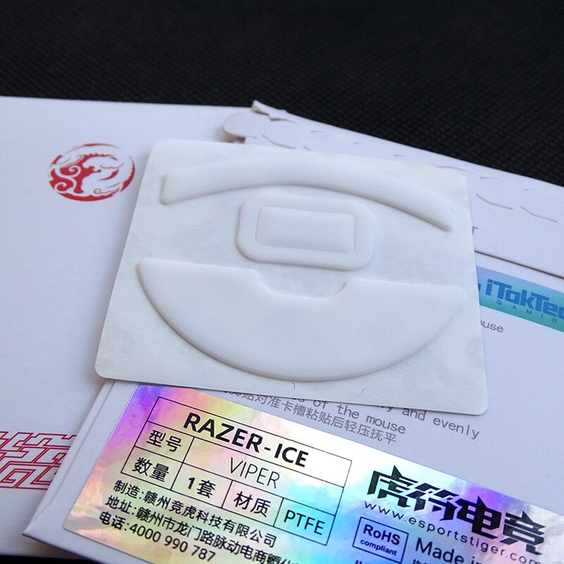 General Enhanced Ice Edition Mouse Skates Feet For Razer Viper/Viper Ultimate/Viper Mini White Glides