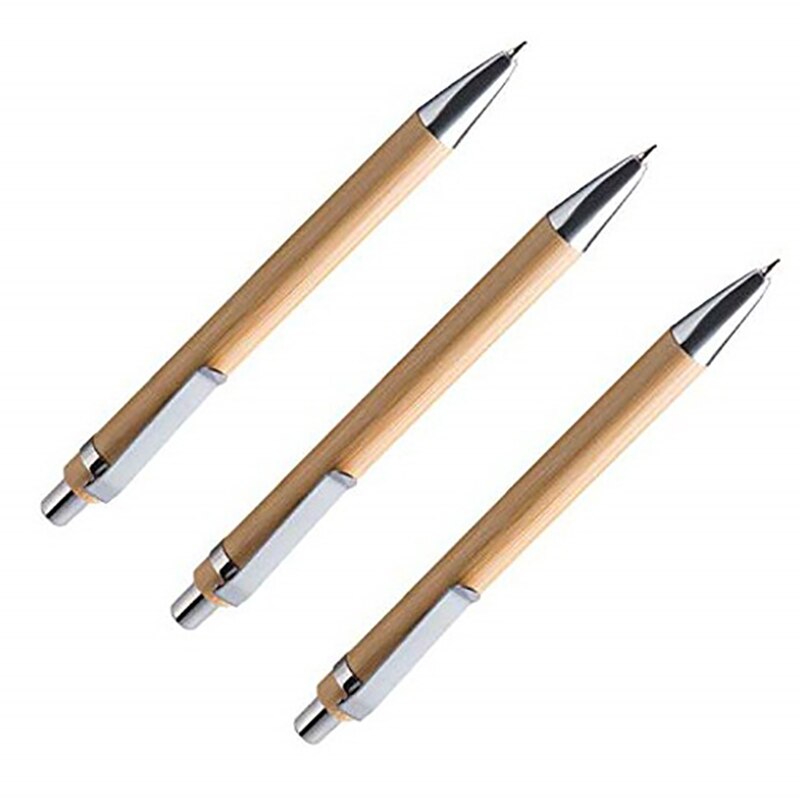 Ballpoint Pen Sets Bamboo Wood Writing Instrument (60 Pcs)