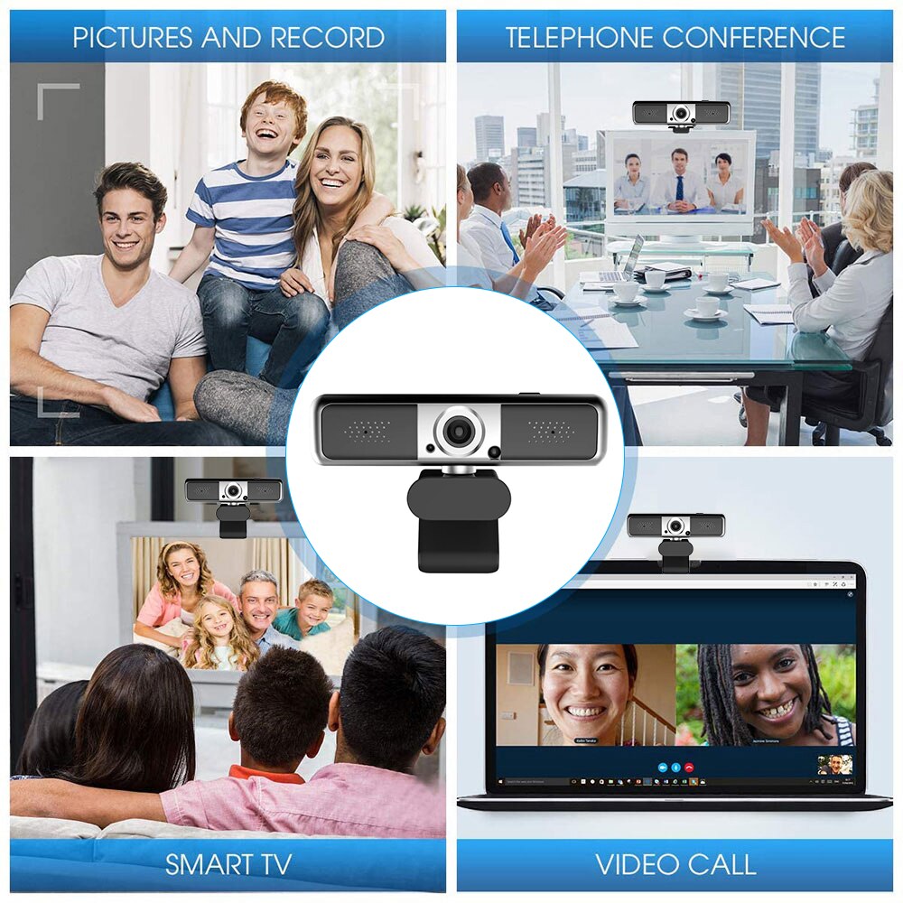 1080p webcam mini pc camera 4k web camera for computer full hd webcam 1080p web camara for pc Video call mini camera