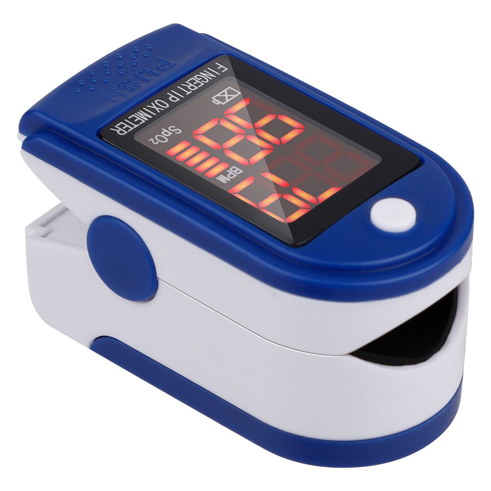 Pulse Oximeter Monitor Finger Pulse Oxymeter Digital Oxygen Meter Clip Type Sensor Oled Display Pulse Oximeters: Rose Red