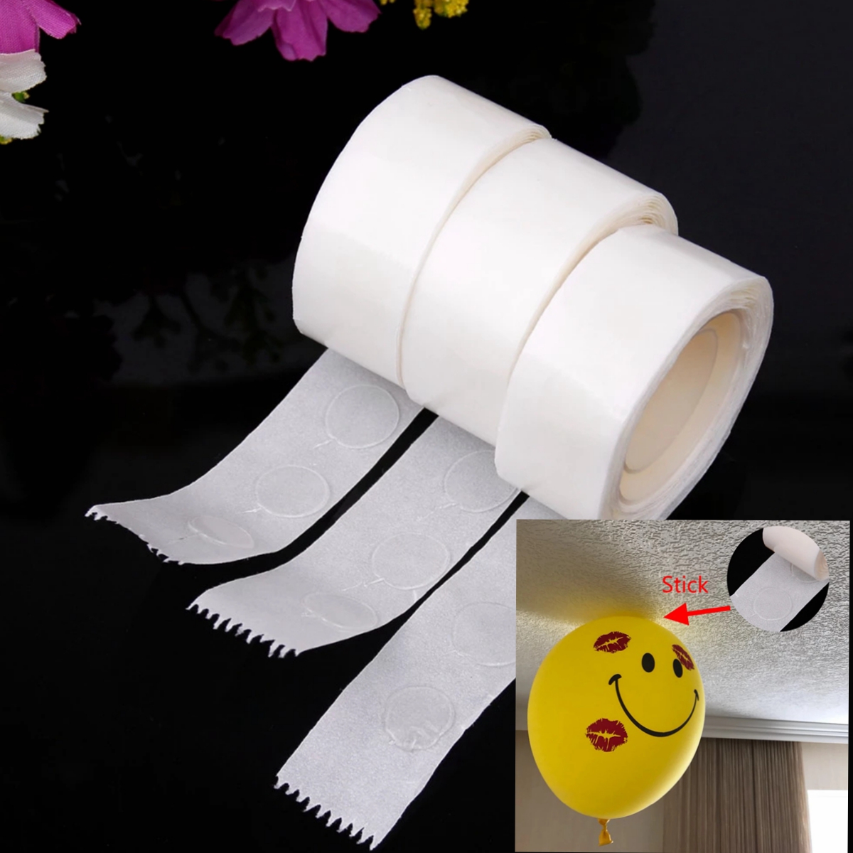 Supporto per palloncini di compleanno Supporto per palloncini Supporto per palloncini Tubi per bastoncini per palloncini Decorazione per feste di compleanno per matrimoni bambino doccia per bambini