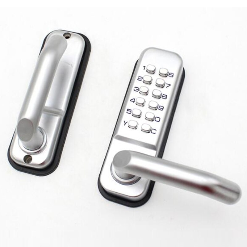 Handle Lock Combination Door Lock Code lock Mechanical Waterproof Lock Golden Lock