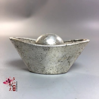 Prachtige antieke (Daqing zilver ingots) ornamenten