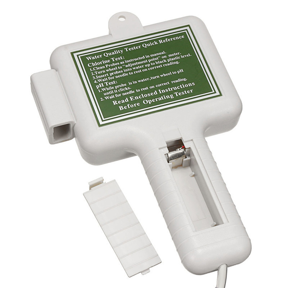 Digital pool akvarium spa vatten ph  cl2 klornivåmätare