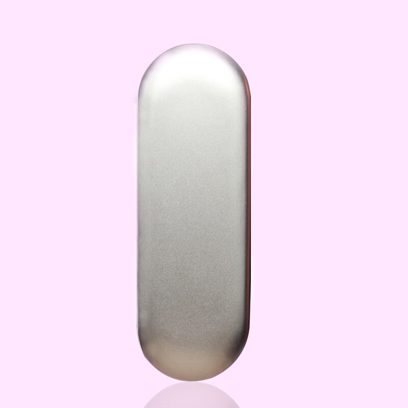 4 Schlüssel Wimpern Pinzette Kasten exquisit Weißblech Lagerung Schutz Kasten Wimpern Verlängerung Werkzeuge Peitsche Verlängerung Schönheit machen-hoch: Silber-