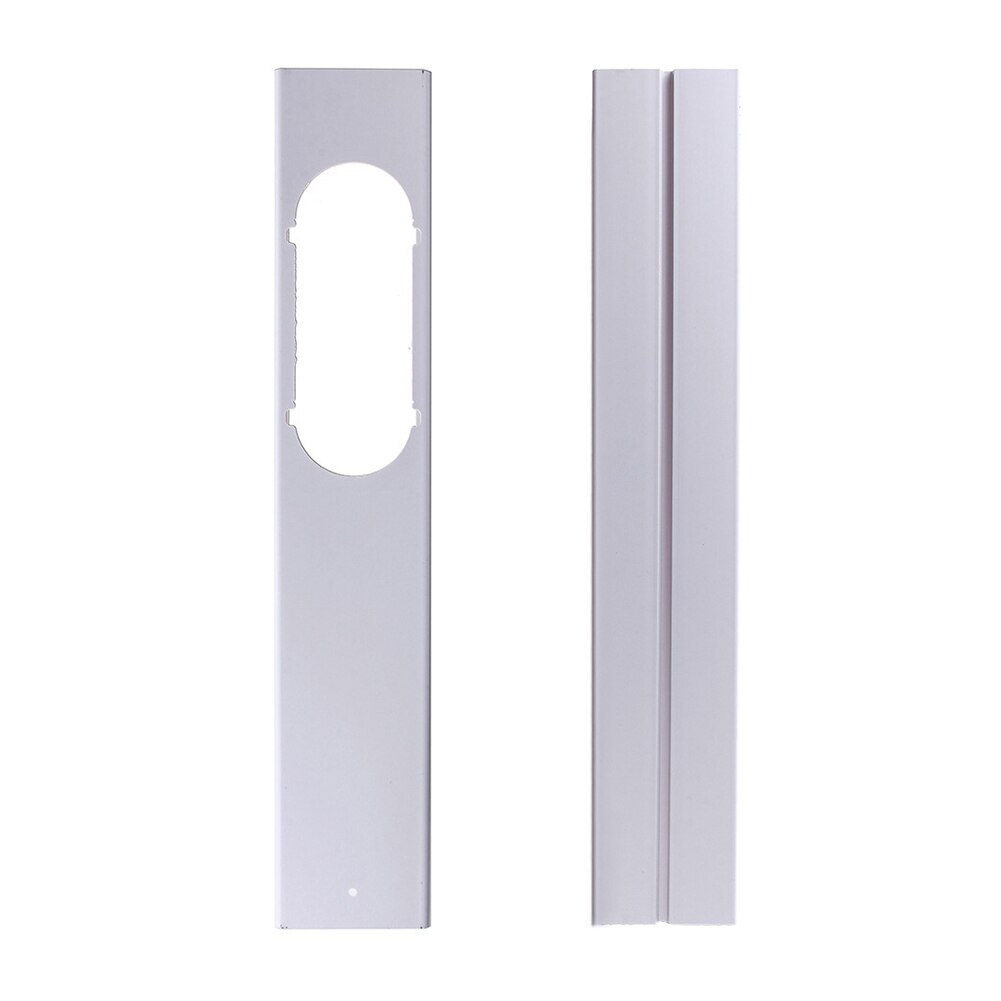 Verstelbare Venster Kit Plaat Uitlaat Slang Buis Connector Voor Draagbare Airconditioner Draagbare Venster Airconditioner Kit: 2 pcs