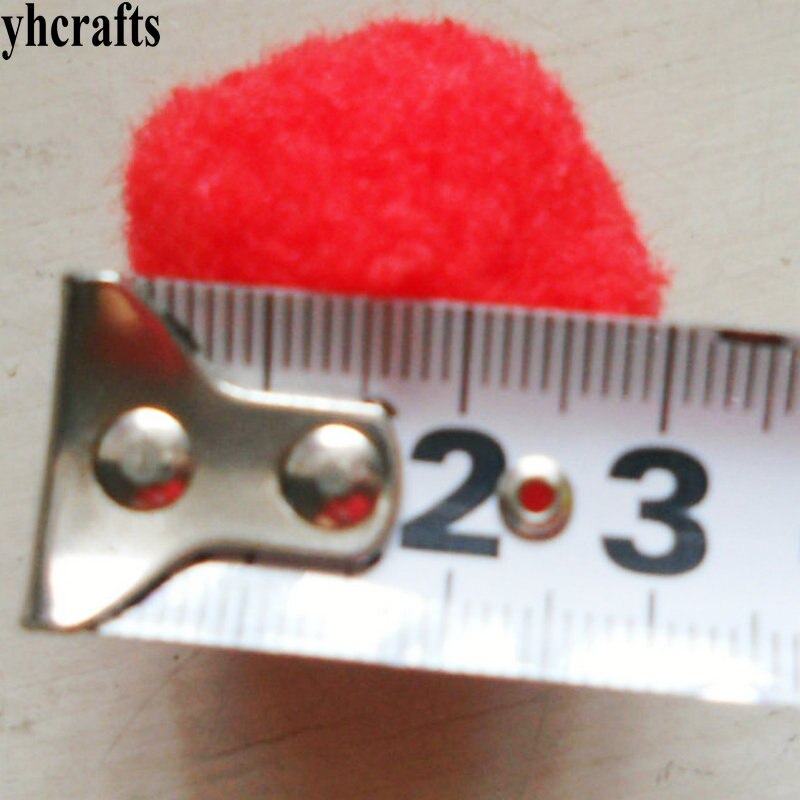 10pz 3 centimetri Pompon multicolore pom-pom materiale Mestiere FAI DA TE articoli di attività Artigianato kit di lavoro Fatto A Mano divertimento in Famiglia giocattoli di apprendimento precoce