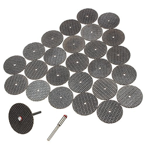 25 pcs blades cutting disc set 32mm with arbor For Dremel rotary tool