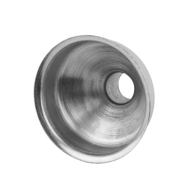 1pc Stainless Steel Funnel Filler For Most Hip Flasks Wine Whisky Pot Wide Mouth