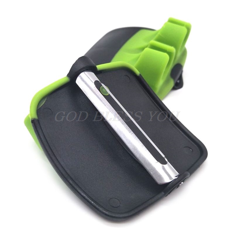 Finger Peeler Fruit Vegetable Cutter Knife Carrot Stainless Steel Kitchen Tools Grater Cucumber Simple Silicone Cutter