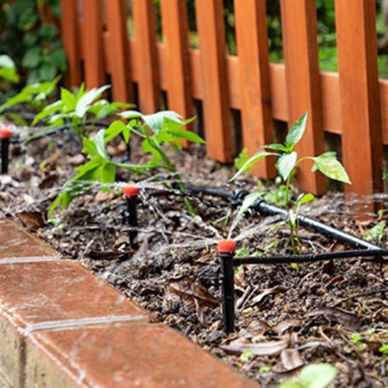 5M-25M DIY Drip Irrigation System Automatic Watering Garden Hose Micro Drip Watering Kits with Adjustable Drippers