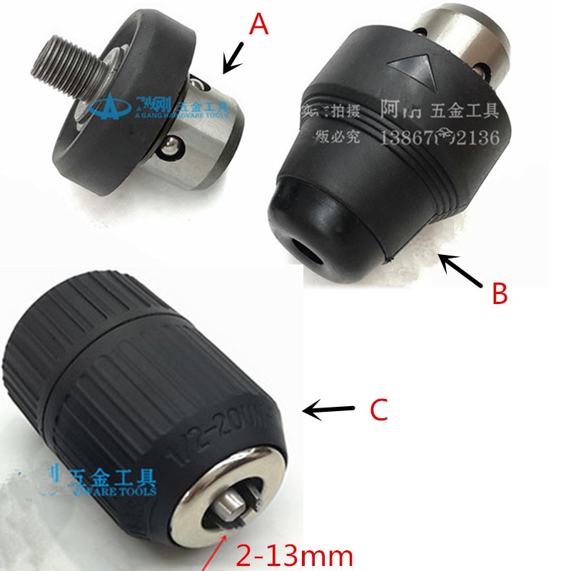 Keyless Quick Boorkop Adapte voor BOSCH 26 GBH2-26DFR GBH2600 GBH3-28DFR GBH3000 RH328VCQ GBH3-28DFR GBH4-28-DFR GBH2-28DFV