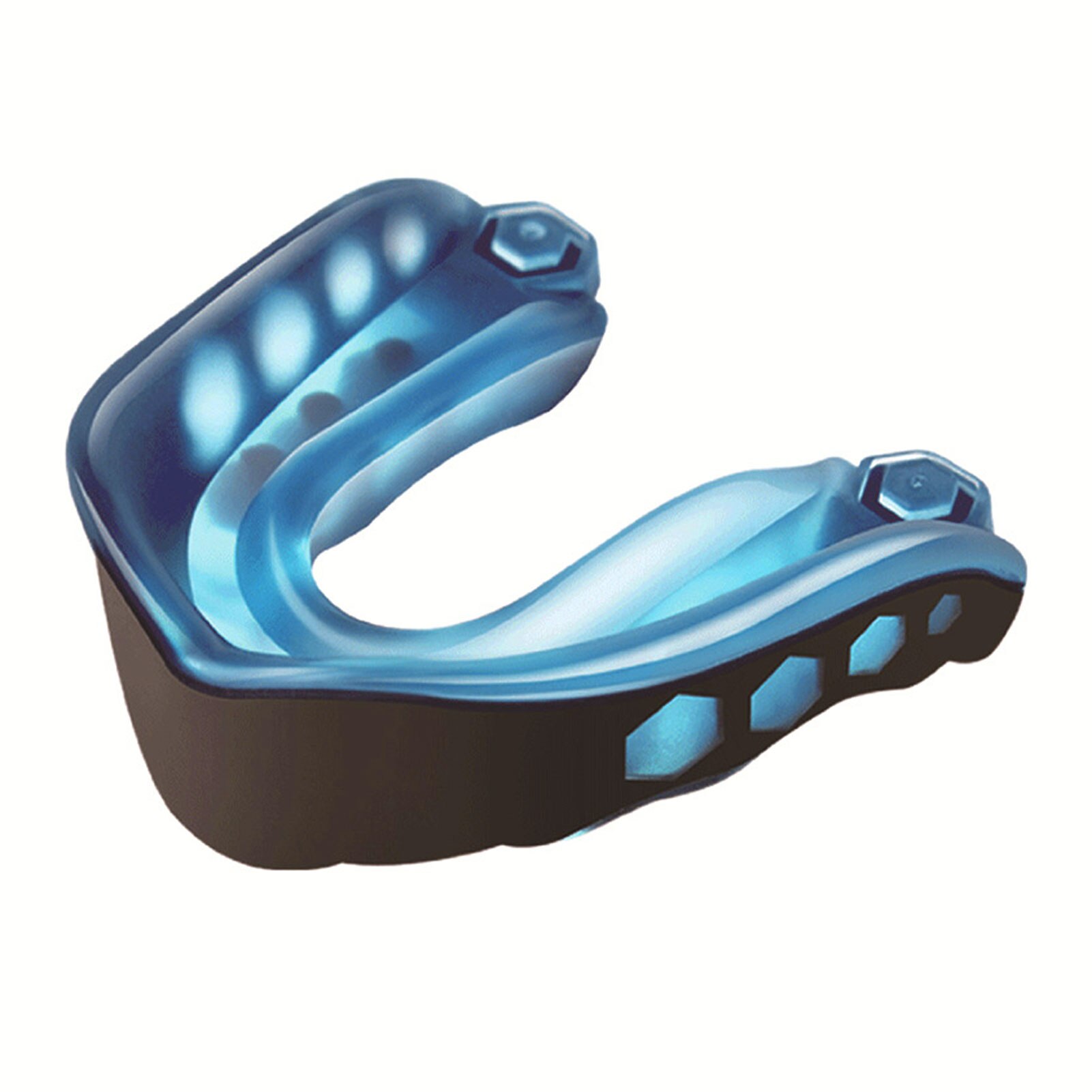 Sports Gel Mouth Guard EVA Single-sided Mouthguard Football Boxing Tooth Protector Braces Teeth Caps For Basketball Football