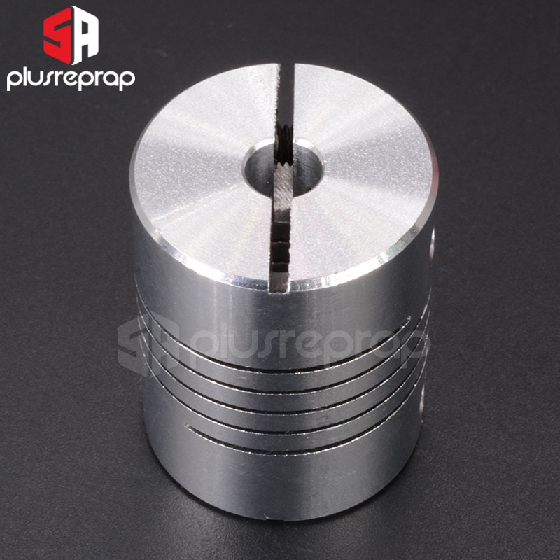 3D Printer Accessory 5X8mm Coupler CNC Aluminium Alloy Z Axis Stepper Motor Flexible Shaft Coupling For T8 Lead Screw