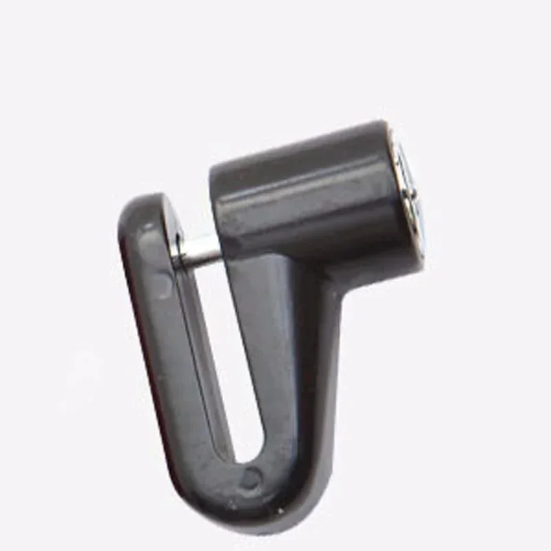 Blocco freno a disco antifurto per bici da moto, lucchetto per ruota a disco di sicurezza, lucchetto per bici da strada di montagna con chiavi: Black