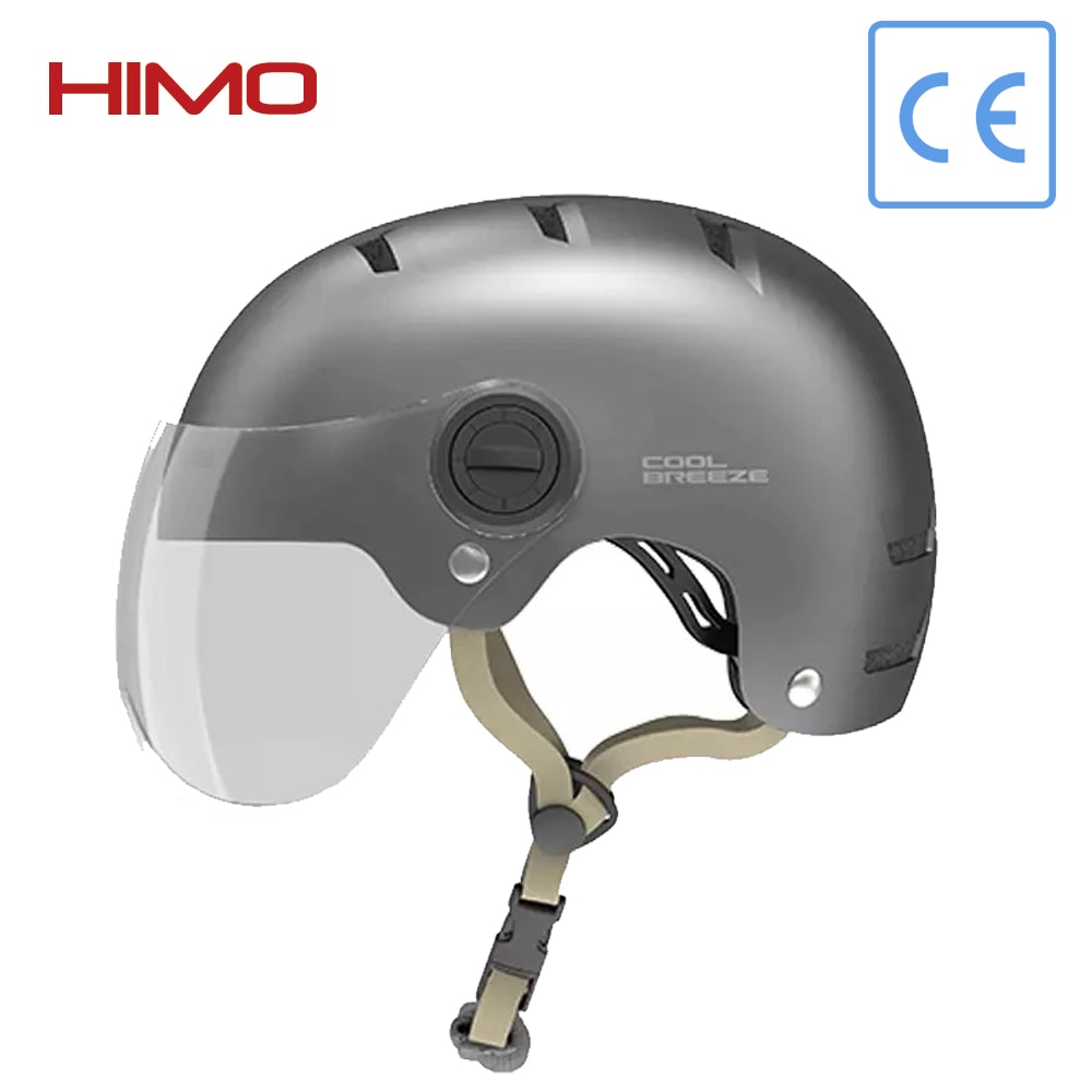 HIMO-casco de seguridad K1 K1M, protección transpirable y ajustable para patinete eléctrico Xiaomi M365 Pro, CE
