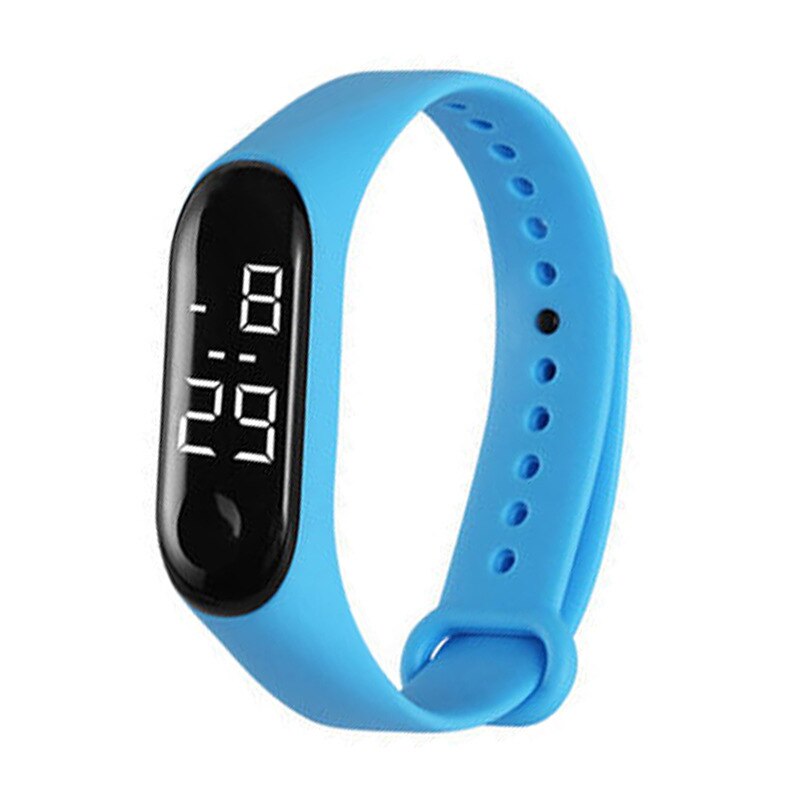 Armbandhorloge kinderhorloge meisjes jongens elektronisch sporthorloge led digitaal kinderhorloge studentenhorloge: A9