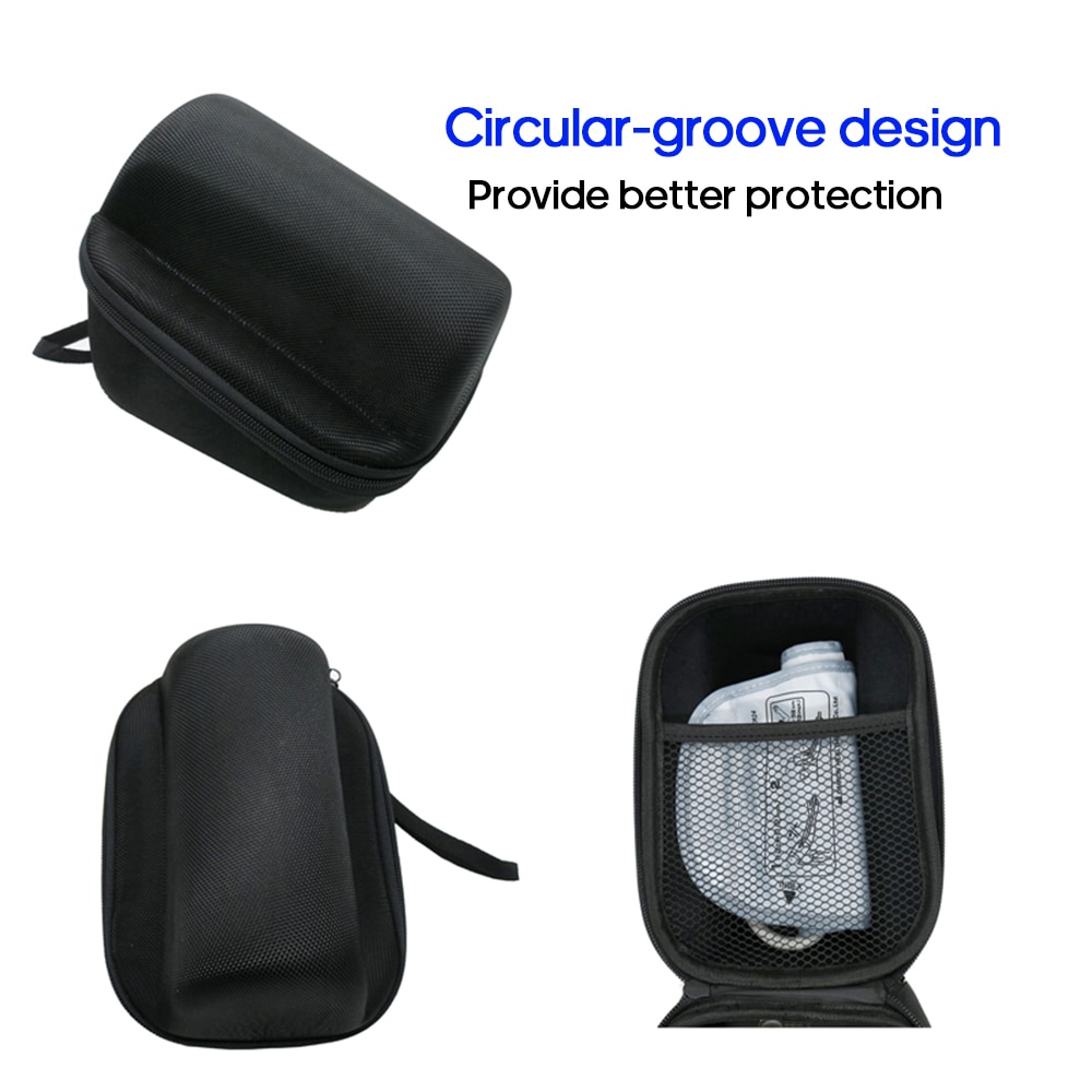 Sphygmomanometer Bag Portable EVA Blood Pressure Monitor Tonometer Storage Bags Carrying Case for Travel & Home Use