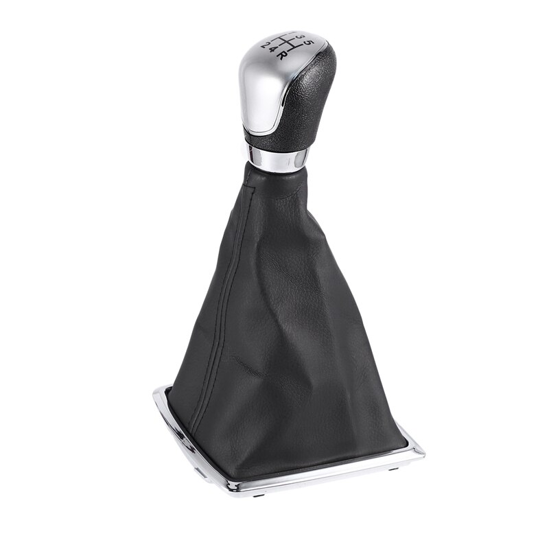 5- versnellingspookknop, versnellingspookhoes, hoesset met verwarmde achteruitkijkspiegel