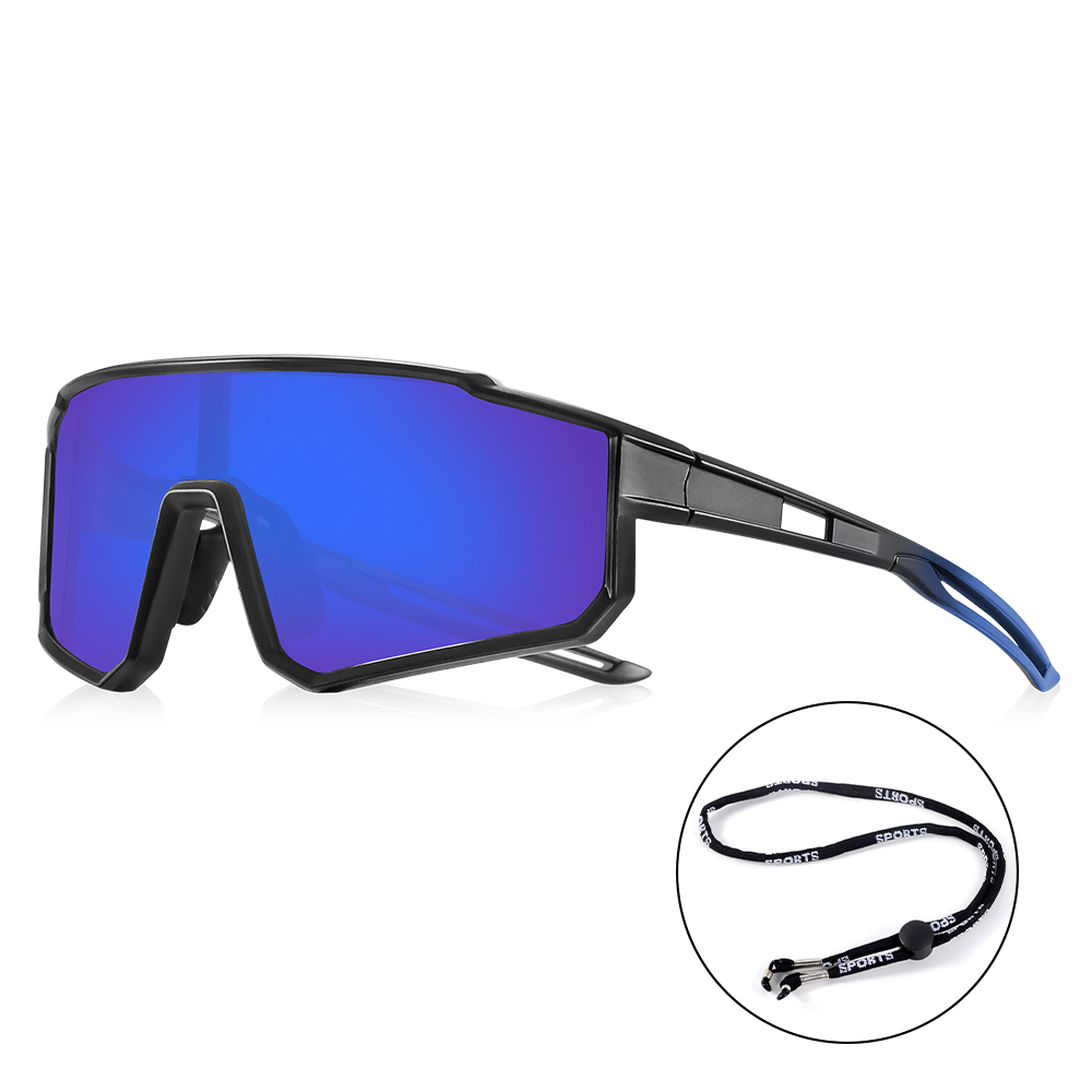 Crixalis polariserade solglasögon för män och kvinnor med rep, cykelsolglasögon, fiskeglasögon,  uv400 st: Gul