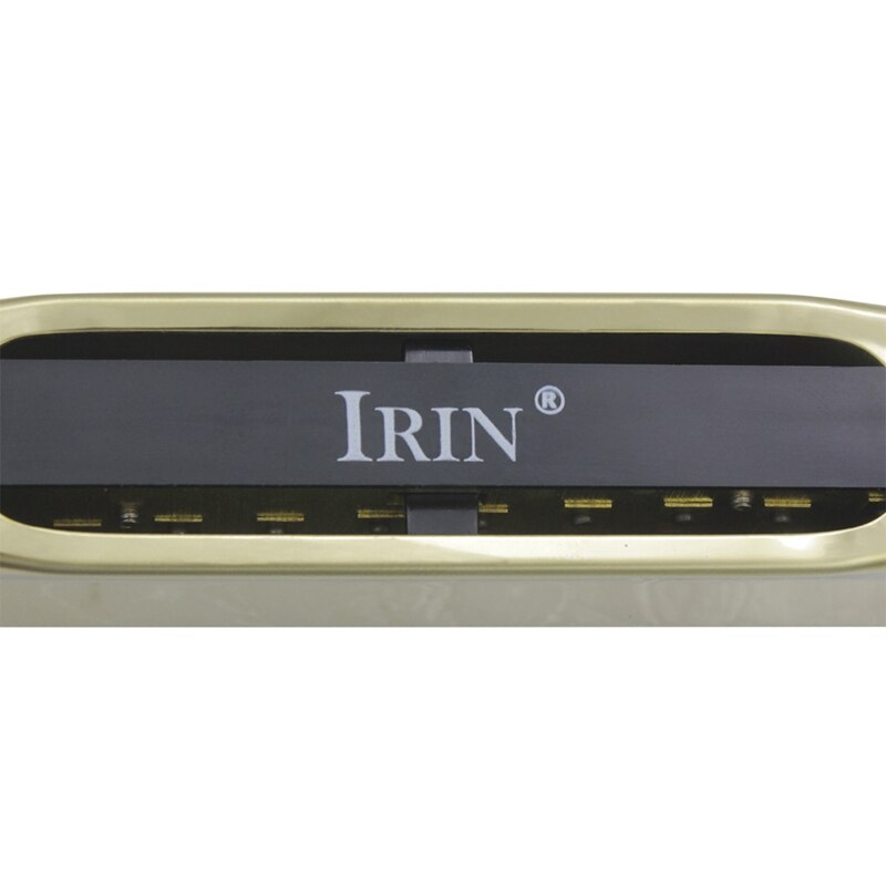 Irin 10 Gaten 20 Tone G Sleutel Harmonica Blues Muziekinstrument Diatonische Harp Met Opbergdoos