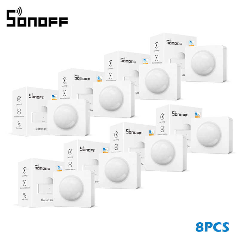 SONOFF – capteur de mouvement EWelink PIR3-RF 433MHz, commutateur bi, alarme de sécurité, Notification, fonctionne avec SONOFF RF Bridge