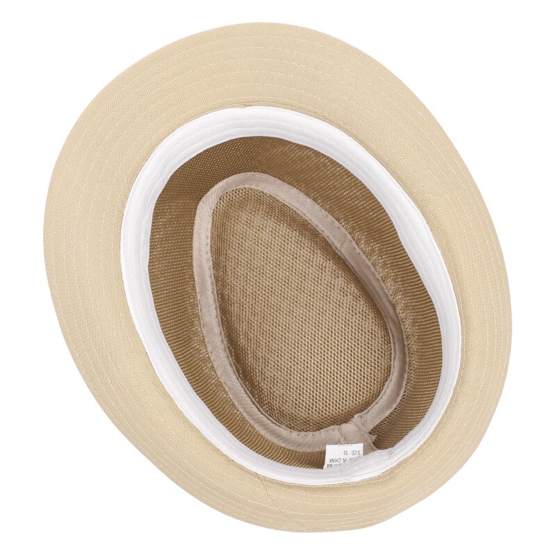 Män och kvinnor utomhus andningsbar mesh solhatt vuxen sommar plus size fedora hattar 56-58cm 58-60cm