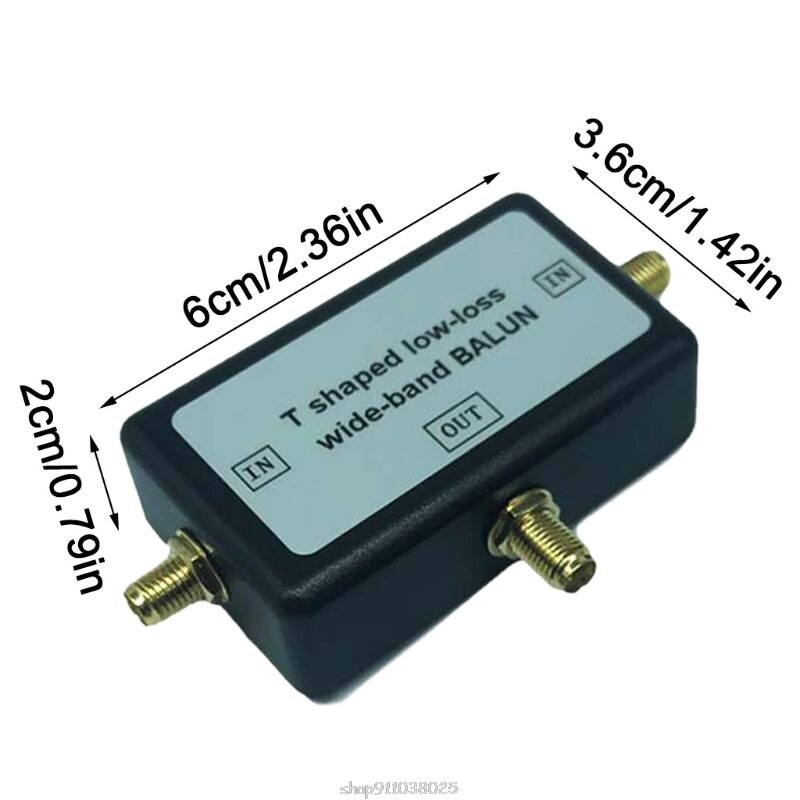 YouLoop-antena magnética portátil, BALUN Loop pasivo en forma de T, HF y VHF D24 20,