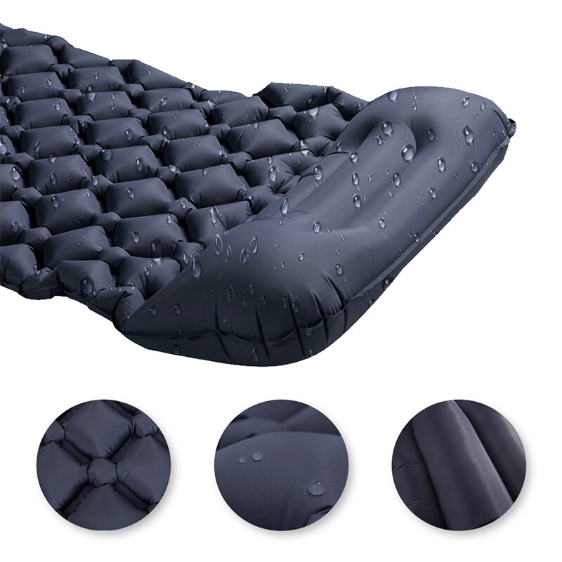 Camping Inflatable Mattress Outdoor Sleeping Pad With Pillows Waterproof Inflatable Air Mattresses Tourism Camping Equipment
