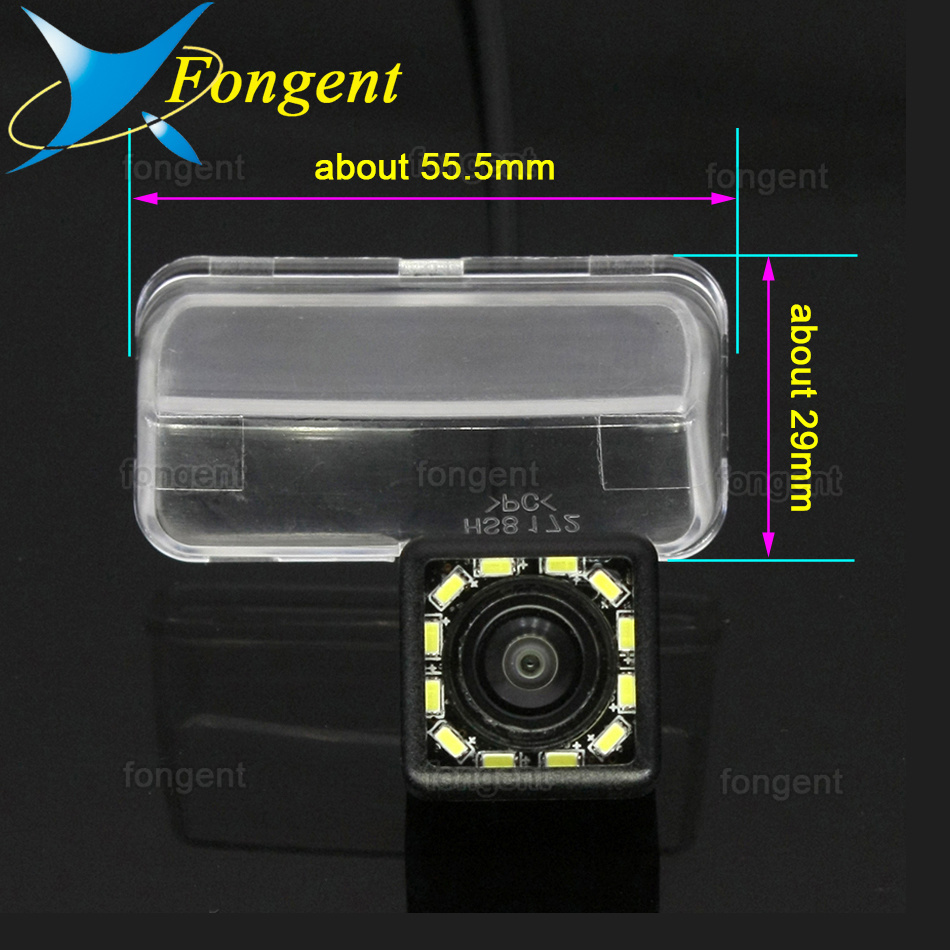 Auto Ccd Fish Eye Backup Achteruitrijcamera Achteruit Inparkeren Camera Voor Peugeot 206 207 307 407 Sedan Toyota Camry Verso Vios