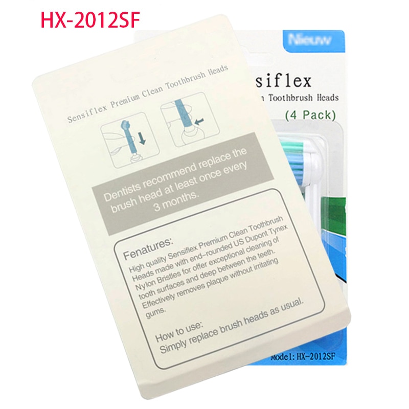 Cabezal de repuesto para cepillo de dientes eléctrico, HX-2012SF, Oral, HX1610/HX1620/HX1630, 8 Uds.