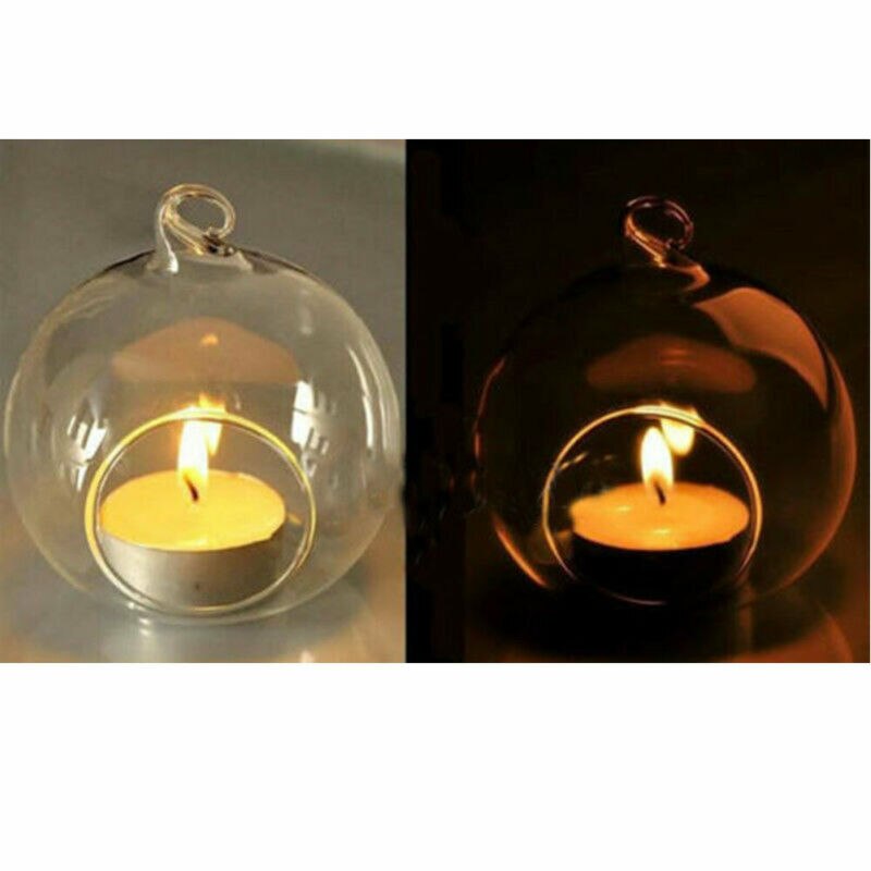 Kristal Glas Opknoping Kaarshouder Kandelaar Thuis Wedding Party Decor Kandelaar Theelichthouder Terrarium Container Decor
