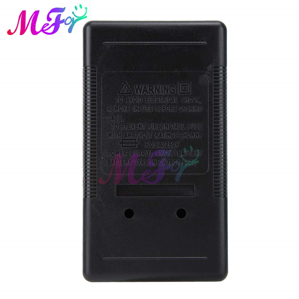 DT830B Lcd-scherm Mini Digitale Multimeter Voltmeter Amperemeter Volt Amp Ohm Meter DC10V ~ 1000V 10A Ac 750V tester Test Thuis Tool