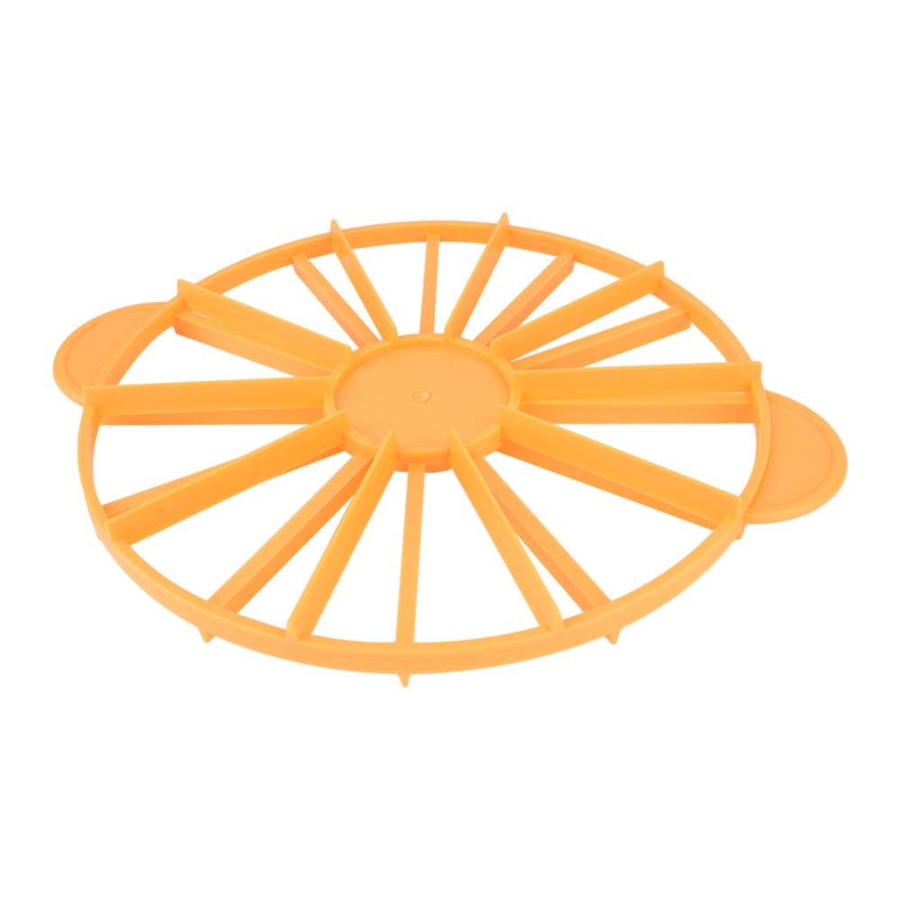 Household Round 10/12 Piece Bread Cake Divider Equal Portion Cutter Slice Marker Baking Tool Marker Bread Divider Cake Divider