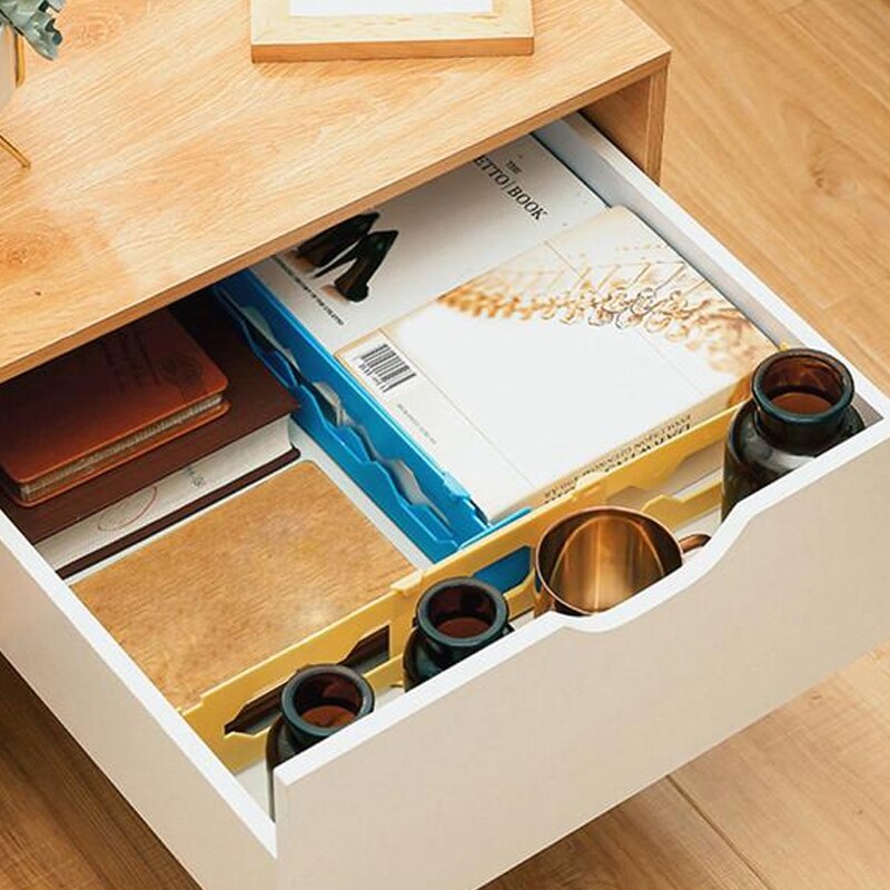 Storage Organizing Drawer Partition Freely retractable partition Household storage combination portable partition Drawer Organiz