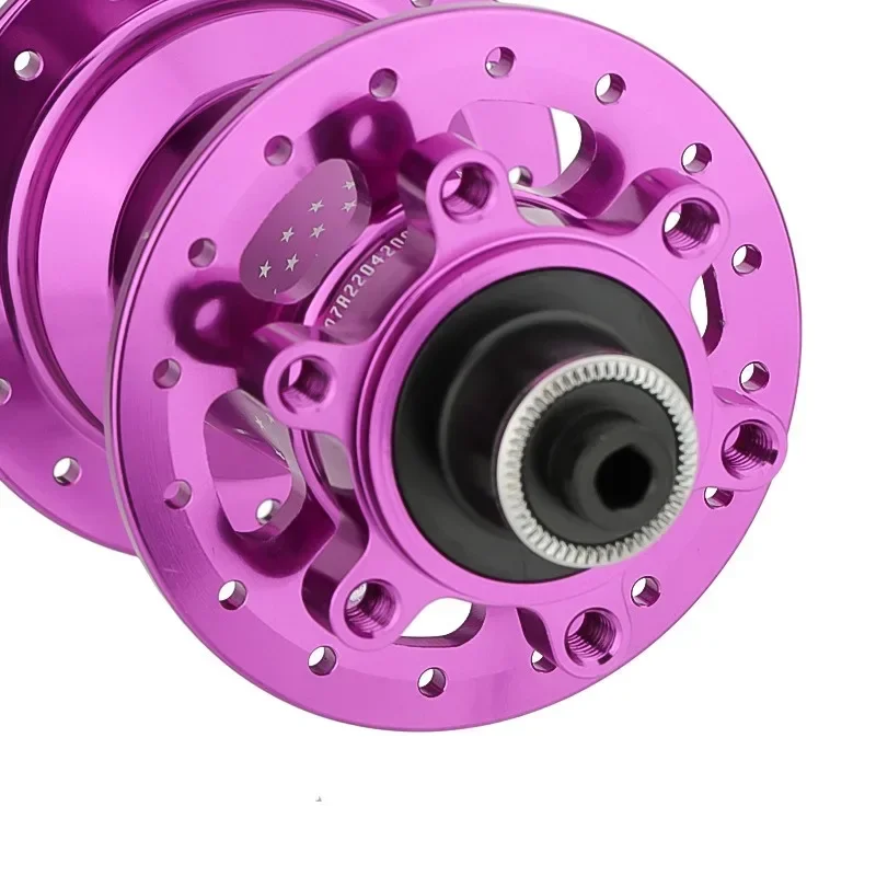 Hassns pro7 32h cubo traseiro de liberação rápida 32 furos freehub mtb quatro palin 7-12 velocidades cubo barulhento bicicleta seis pawl três dentes hubs