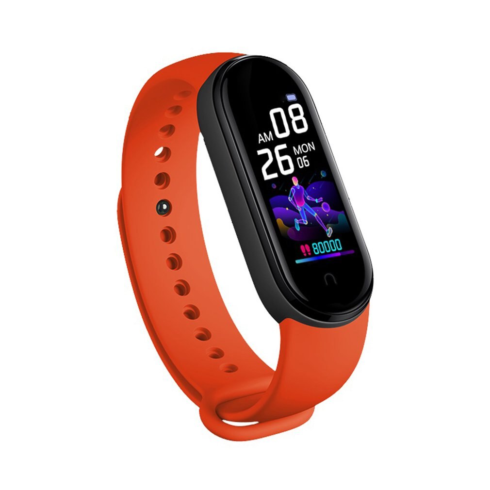 M5 Smart Horloge Mannen Vrouwen Hartslag Smartband Fitness Tracker Smartwatch Band 5 Sport Horloge Slimme Armband Voor Ios Android: 03