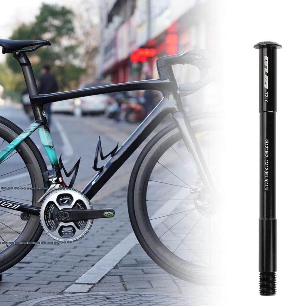 360 Degrees Rotation Rear Tube Shaft Rear Thru Axle Corrosion Resistant Road Bike Unfading Practical Hubs Skewers