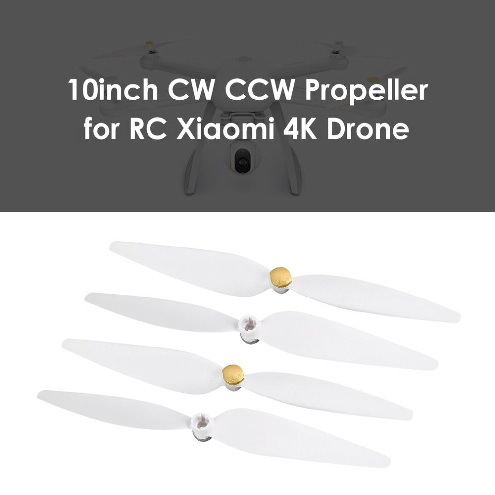 2 Paren/set Cw + Ccw Propeller Voor Xiaomi Mi Drone 4K Versie Fpv Drone Rc Quadcopter Onderdelen blades