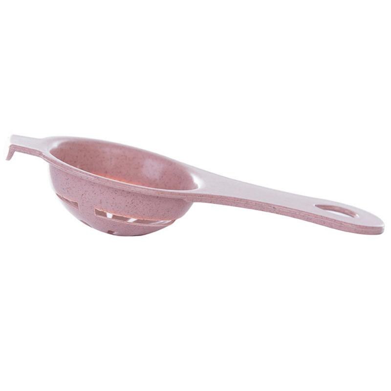 Separador de huevos de plástico en 4 colores, tamizado de yemas blanco, cocina casera, Chef, utensilios de cocina, recién llegado