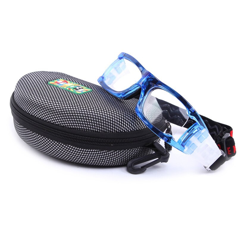 Gafas protectoras de baloncesto para deportes al aire libre, lentes resistentes a impactos para PC, estrellas, , amplia aplicación: blue with box