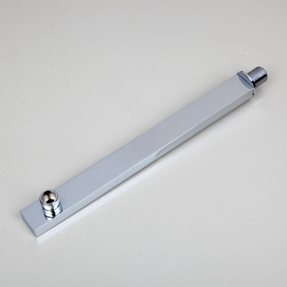 YANKSMART 40cm&amp;60cm Bathroom Accessories Square Brass Wall Mounted For Shower Head Shower Accessories Rain Shower Arm